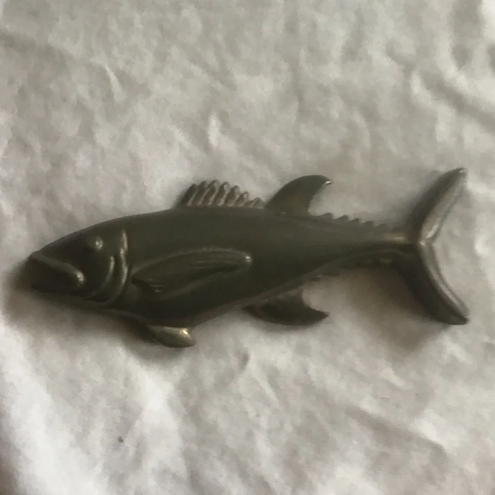 VineYard Vines solid brass fish bottle opener